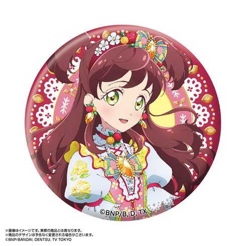 『アイカツフレンズ!』ジュエリー缶バッジ 春風わかば